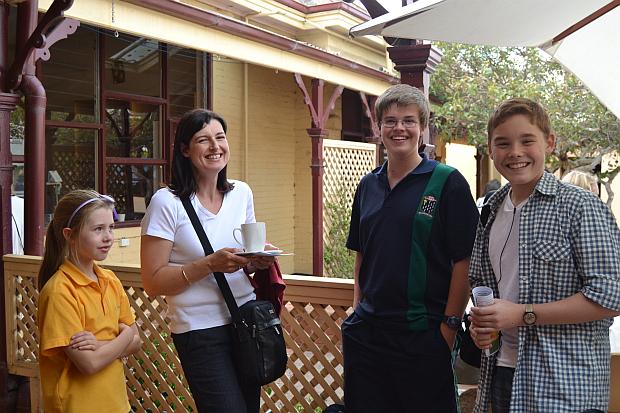 Jona and his host family