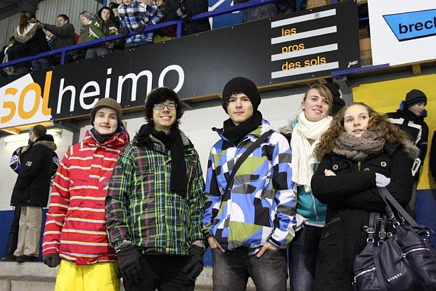 Eishockeyspiel in La Chaux-de-Fons