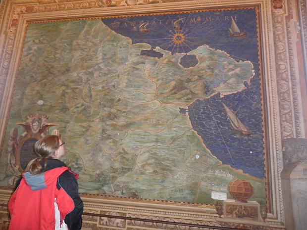 Galeria geografica in den Vatikanischen Museen