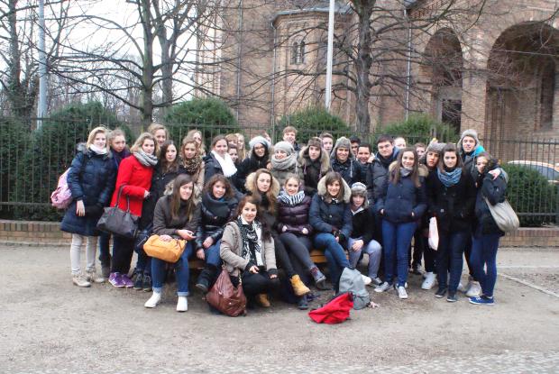Auch in Potsdam war es leider ziemlich kalt.