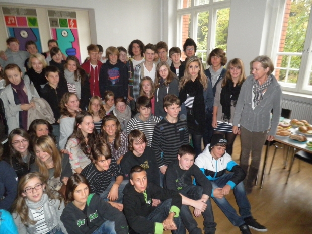 Gruppenfoto von Schülern