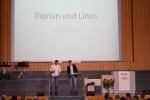 Florian und Linus für die Abiturienten